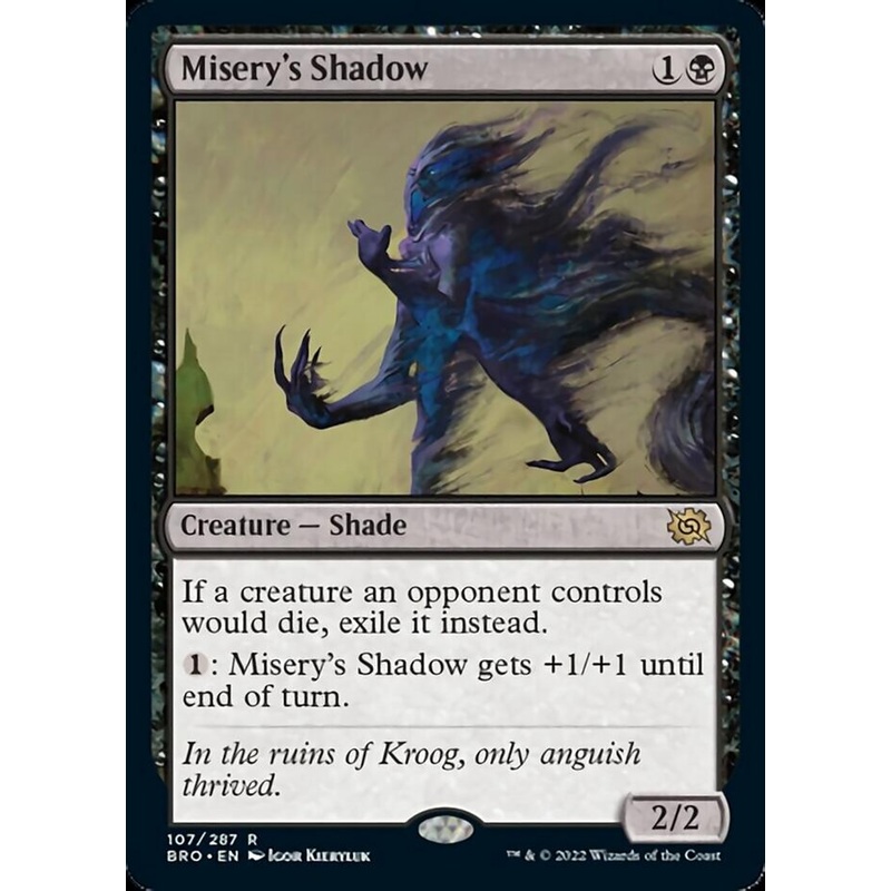Misery's Shadow [The Brothers' War]