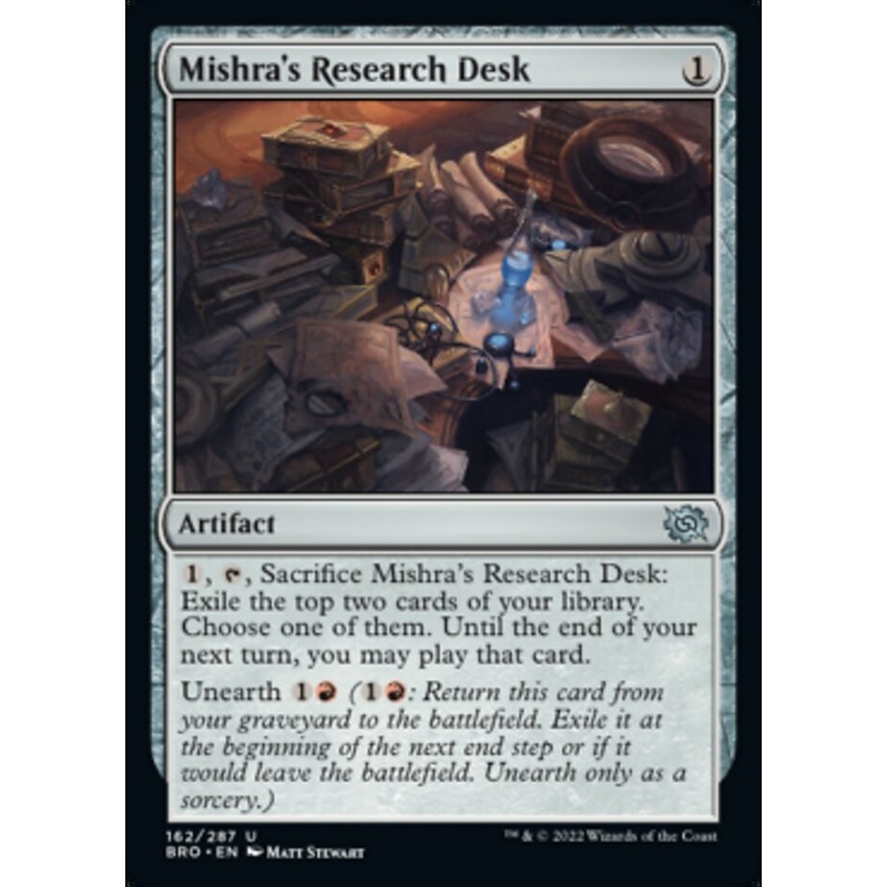 Mishra's Research Desk [The Brothers' War]