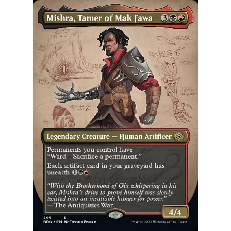 Mishra, Tamer of Mak Fawa (Borderless Alternate Art) [The Brothers' War]