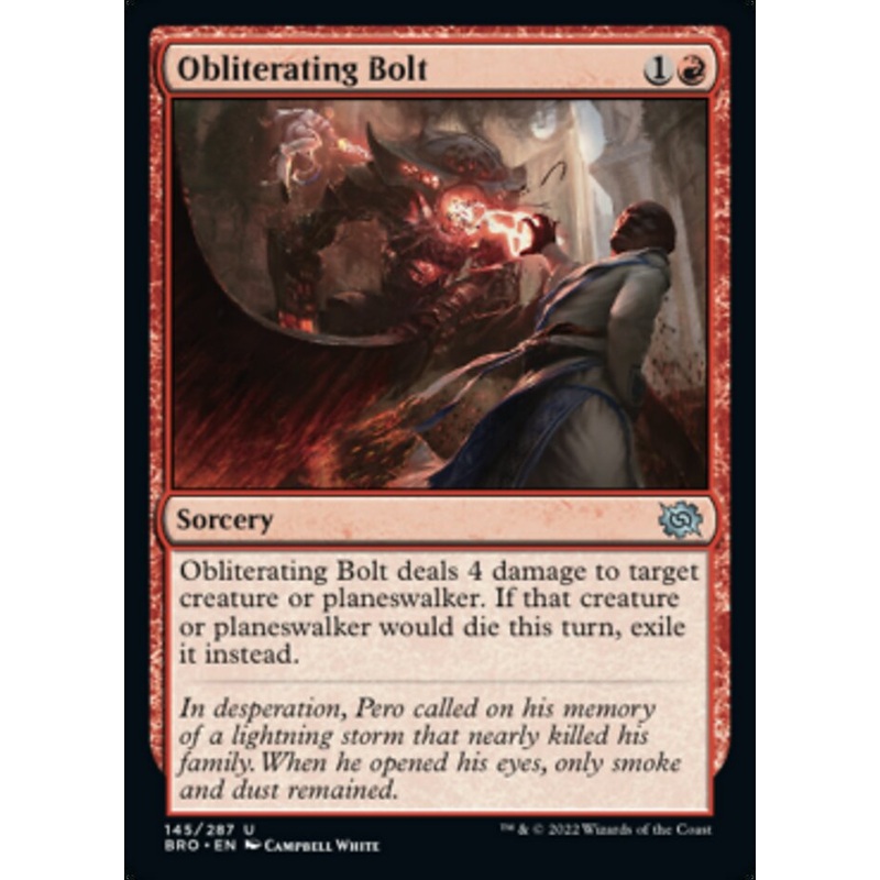 Obliterating Bolt [The Brothers' War]