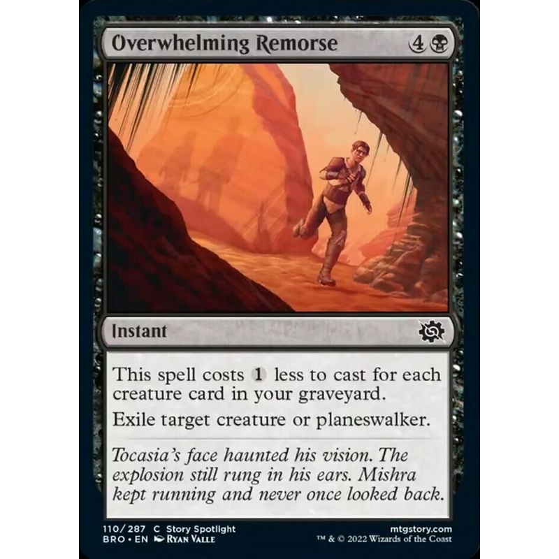 Overwhelming Remorse [The Brothers' War]