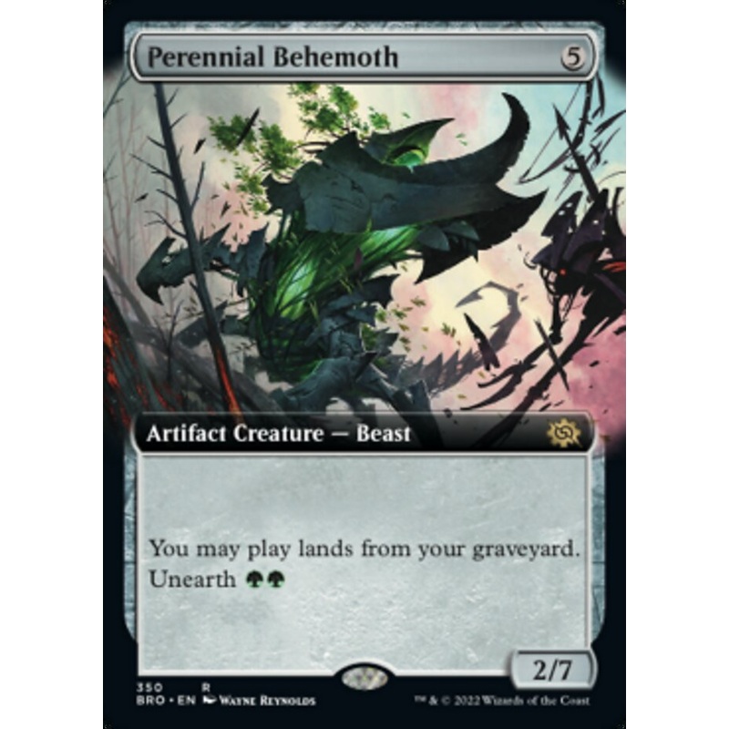 Perennial Behemoth (Extended Art) [The Brothers' War]