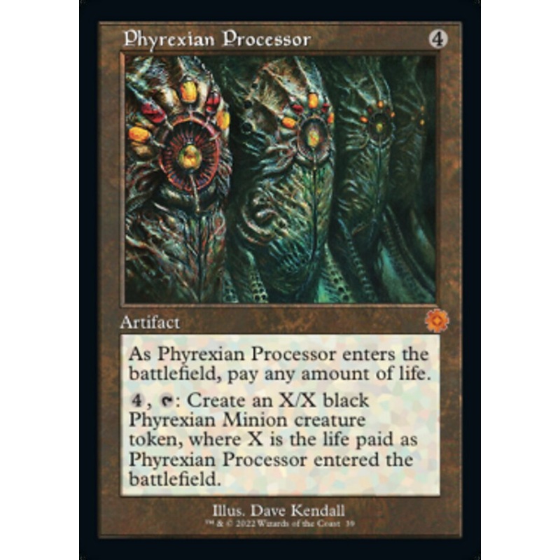 Phyrexian Processor (Retro) [The Brothers' War Retro Artifacts]
