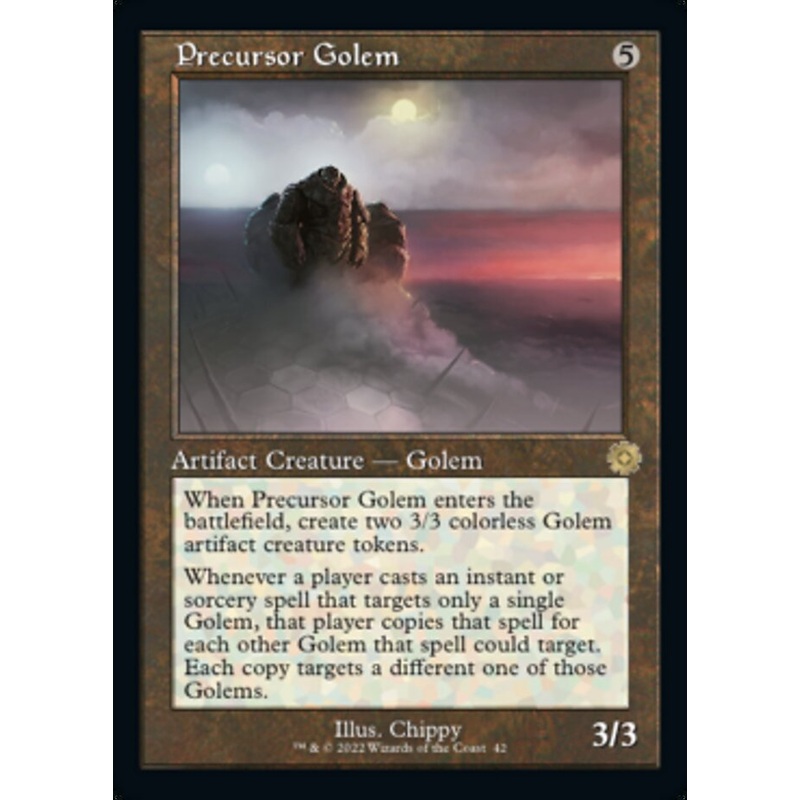Precursor Golem (Retro) [The Brothers' War Retro Artifacts]