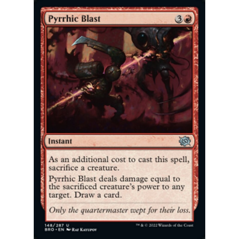 Pyrrhic Blast [The Brothers' War]