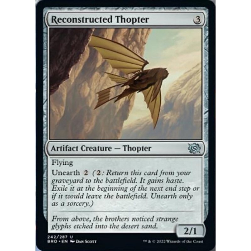 Reconstructed Thopter [The Brothers' War]