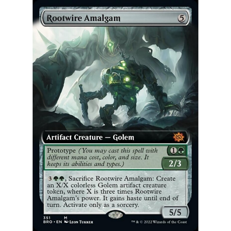 Rootwire Amalgam (Extended Art) [The Brothers' War]