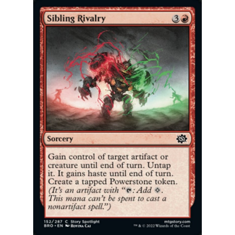 Sibling Rivalry [The Brothers' War]