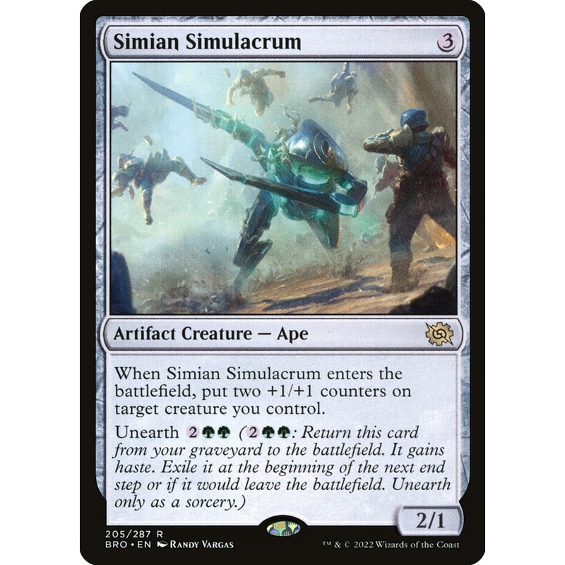 Simian Simulacrum [The Brothers' War]