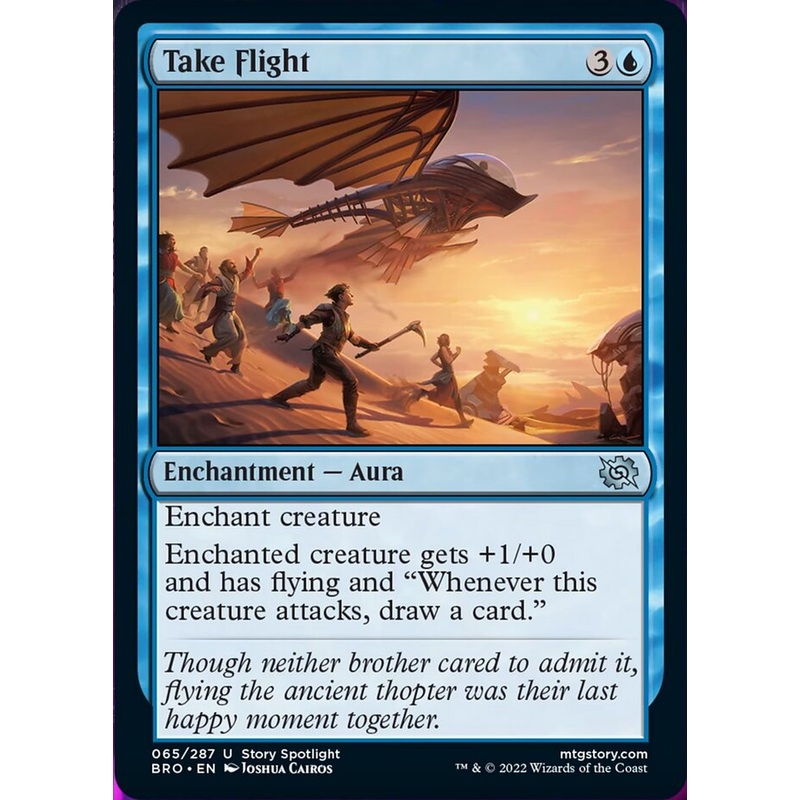 Take Flight [The Brothers' War]