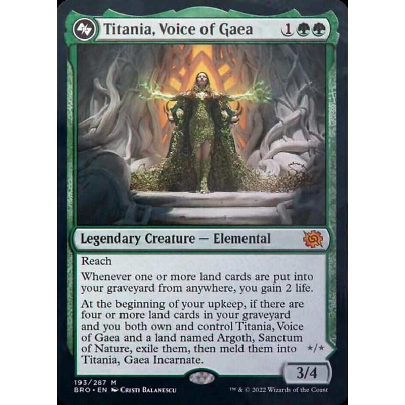 Titania, Voice of Gaea [The Brothers' War]