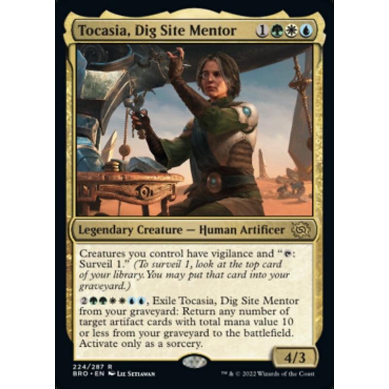 Tocasia, Dig Site Mentor [The Brothers' War]