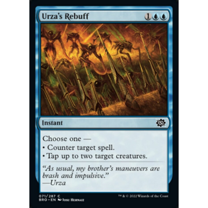 Urza's Rebuff [The Brothers' War]