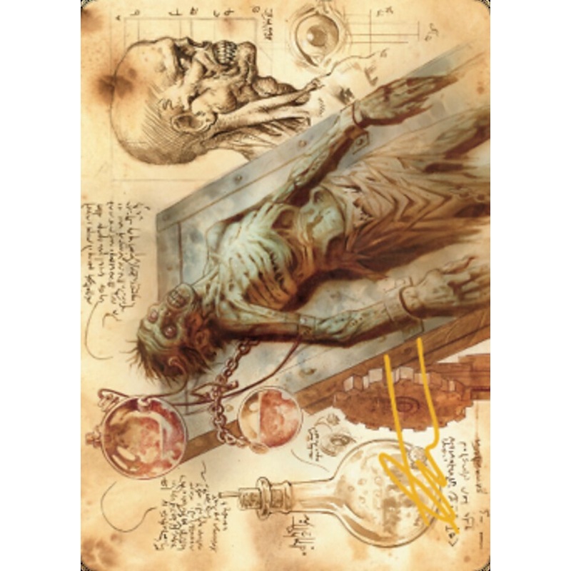 Ashnod's Altar Art Card (Gold-Stamped Signature) [The Brothers' War Art Series]