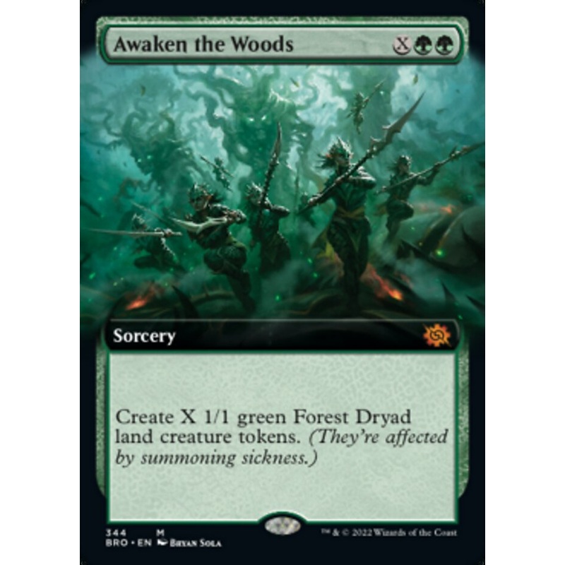 Awaken the Woods (Extended Art) [The Brothers' War]