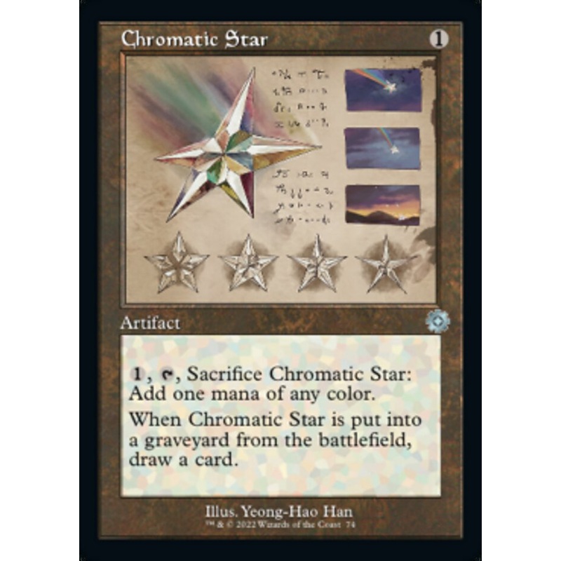 Chromatic Star (Retro Schematic) [The Brothers' War Retro Artifacts]
