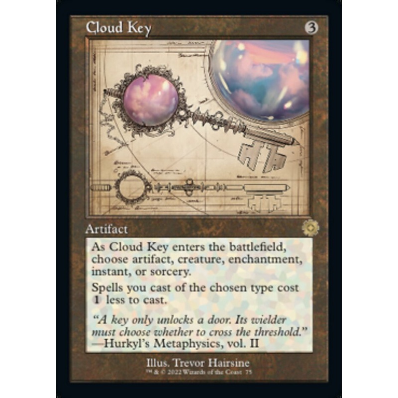 Cloud Key (Retro Schematic) [The Brothers' War Retro Artifacts]