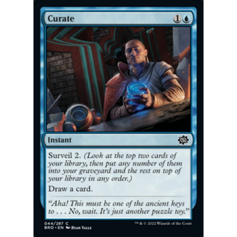 Curate [The Brothers' War]