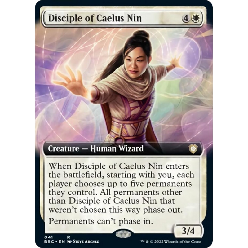 Disciple of Caelus Nin (Extended Art) [The Brothers' War Commander]