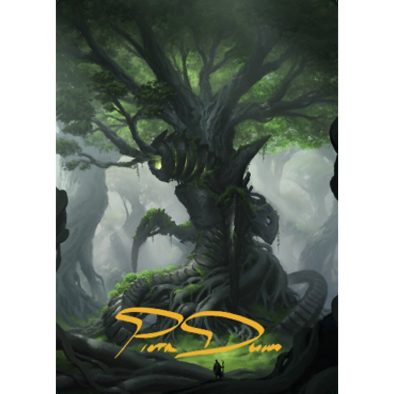 Forest Art Card (Gold-Stamped Signature) [The Brothers' War Art Series]