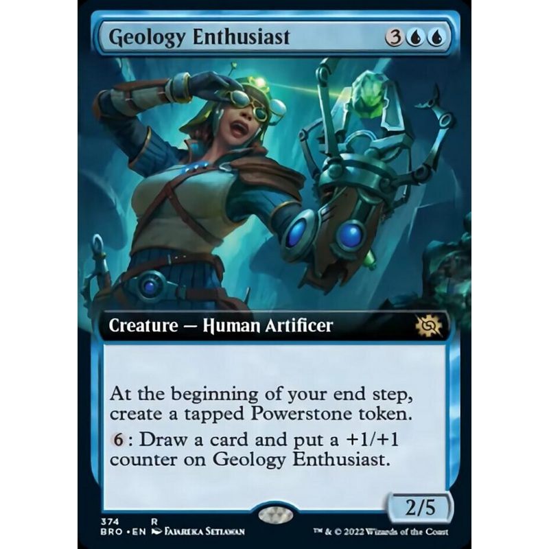 Geology Enthusiast (Extended Art) [The Brothers' War]