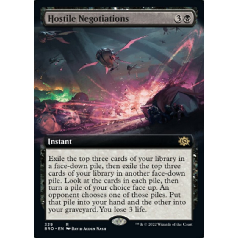 Hostile Negotiations (Extended Art) [The Brothers' War]