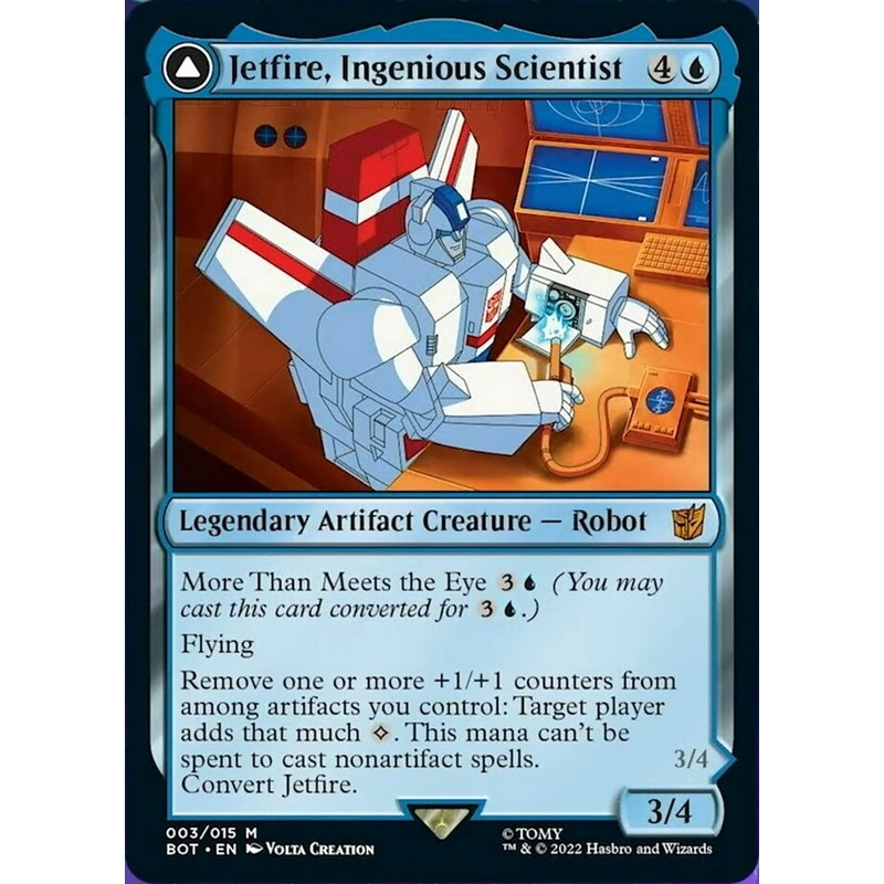 Jetfire, Ingenious Scientist // Jetfire, Air Guardian [Transformers]