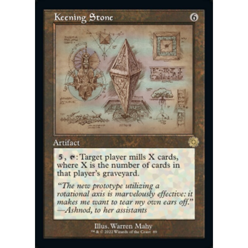 Keening Stone (Retro Schematic) [The Brothers' War Retro Artifacts]