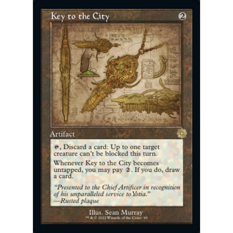 Key to the City (Retro Schematic) [The Brothers' War Retro Artifacts]