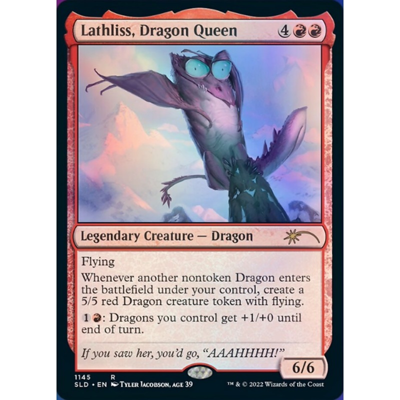 Lathliss, Dragon Queen (1145) [Secret Lair Drop Series]