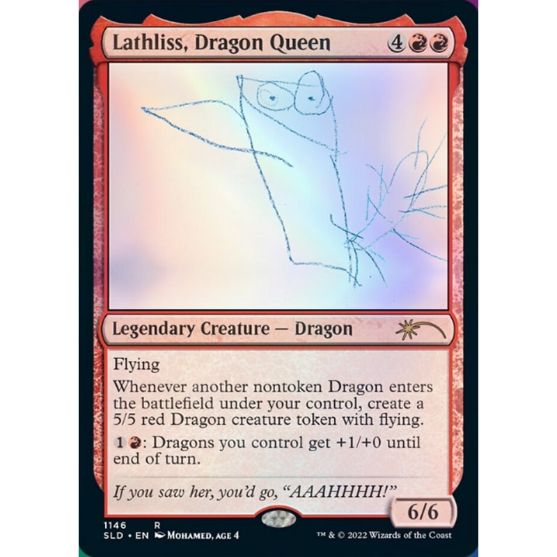 Lathliss, Dragon Queen (1146) [Secret Lair Drop Series]