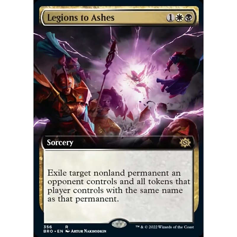 Legions to Ashes (Extended Art) [The Brothers' War]