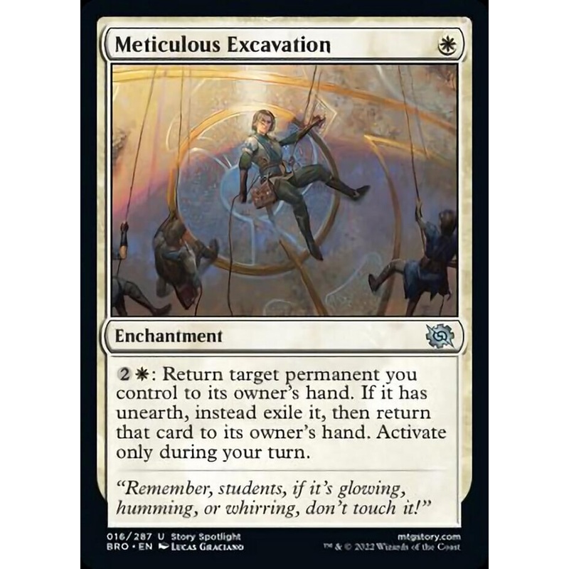 Meticulous Excavation [The Brothers' War]