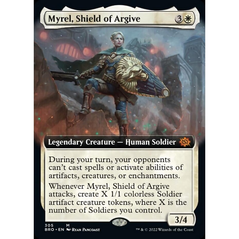 Myrel, Shield of Argive (Extended Art) [The Brothers' War]