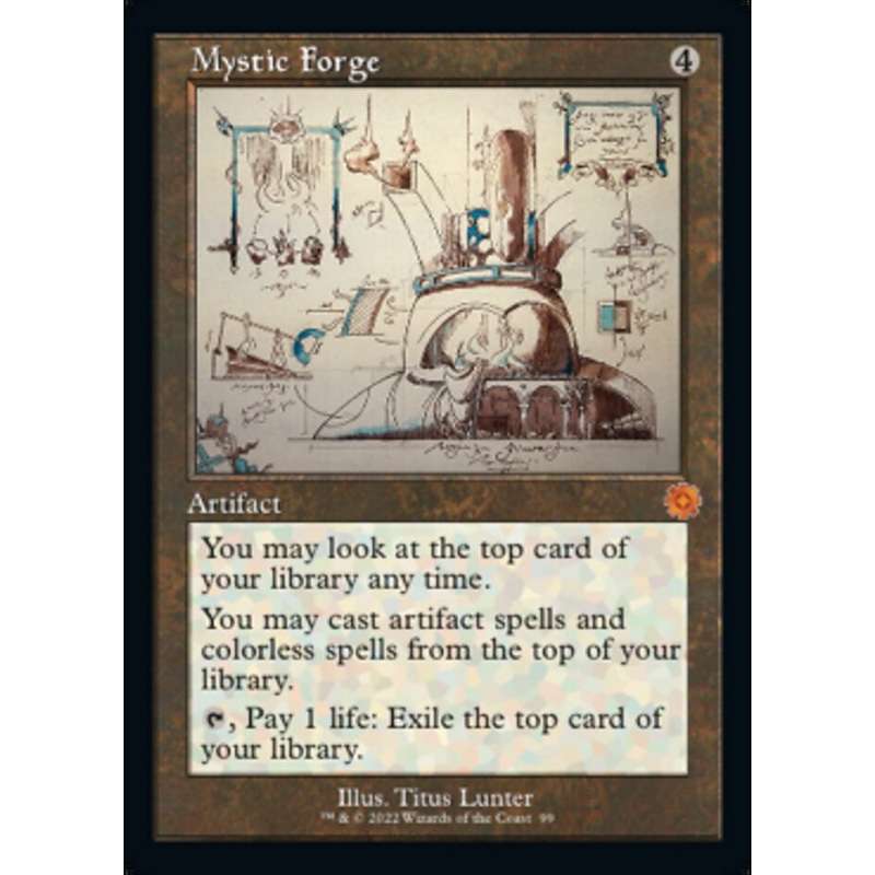 Mystic Forge (Retro Schematic) [The Brothers' War Retro Artifacts]