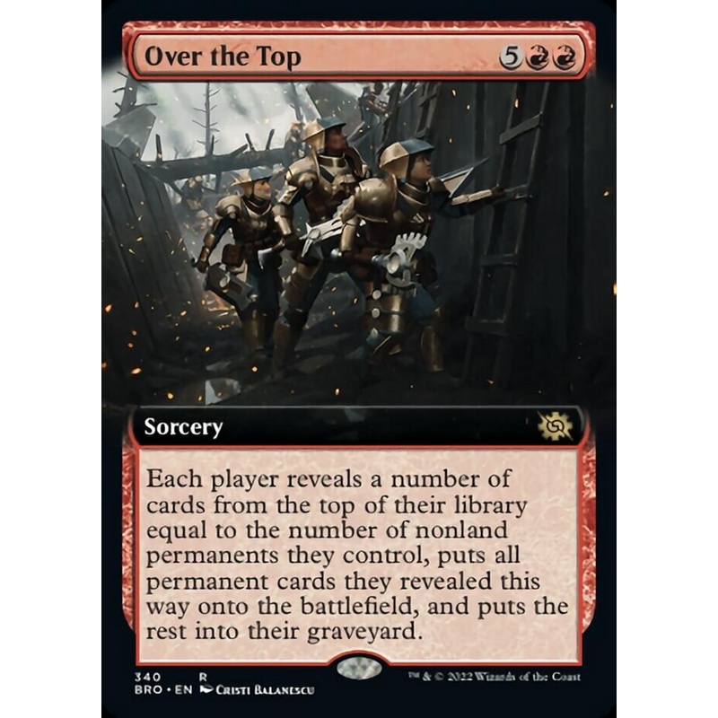Over the Top (Extended Art) [The Brothers' War]