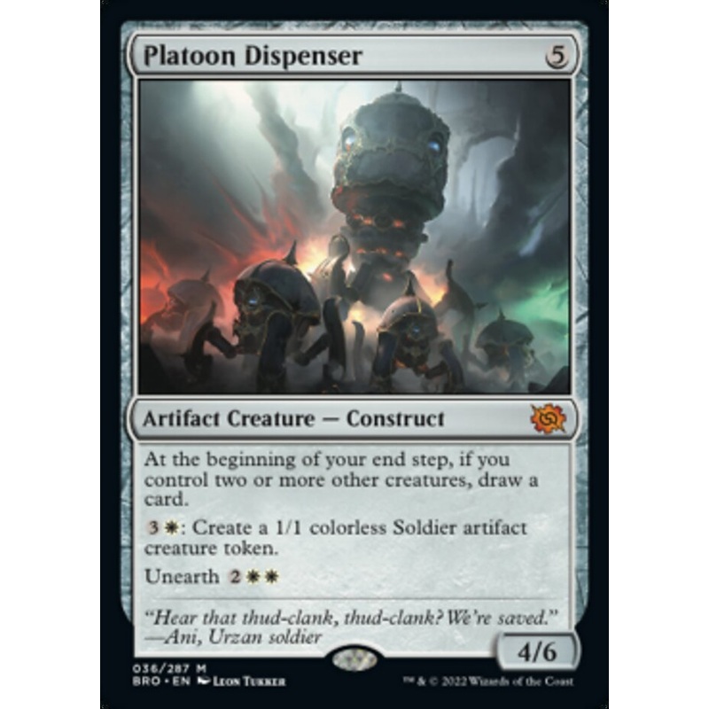 Platoon Dispenser [The Brothers' War]