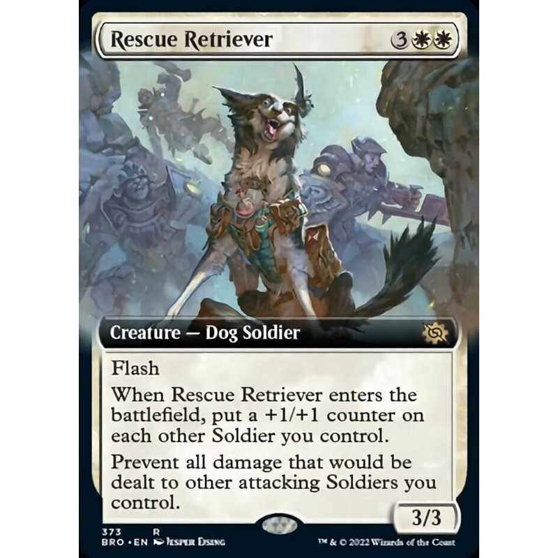 Rescue Retriever (Extended Art) [The Brothers' War]