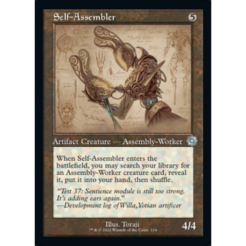 Self-Assembler (Retro Schematic) [The Brothers' War Retro Artifacts]