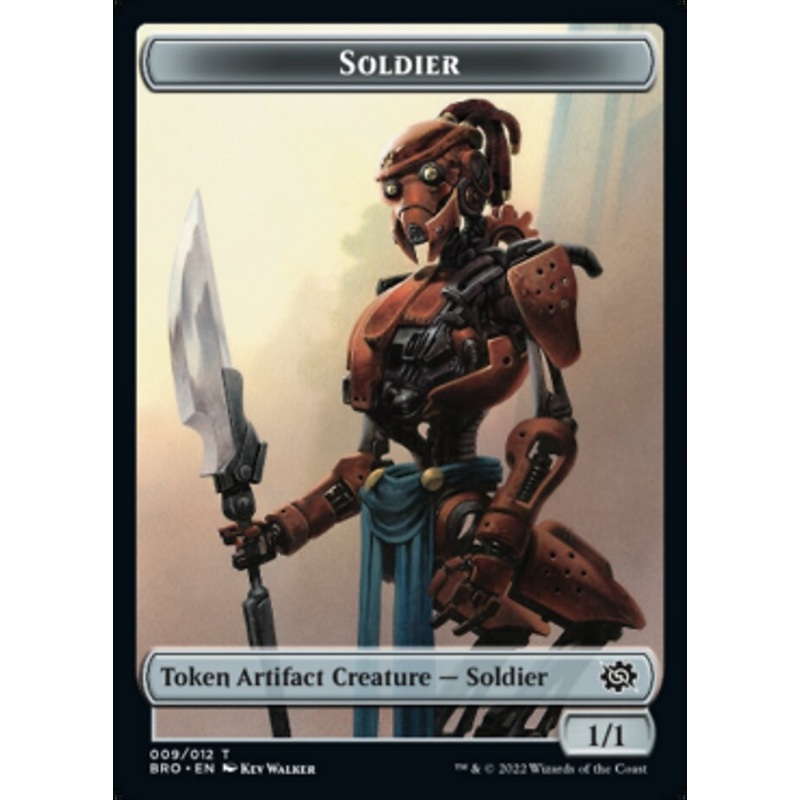 Soldier Token (009) [The Brothers' War Tokens]