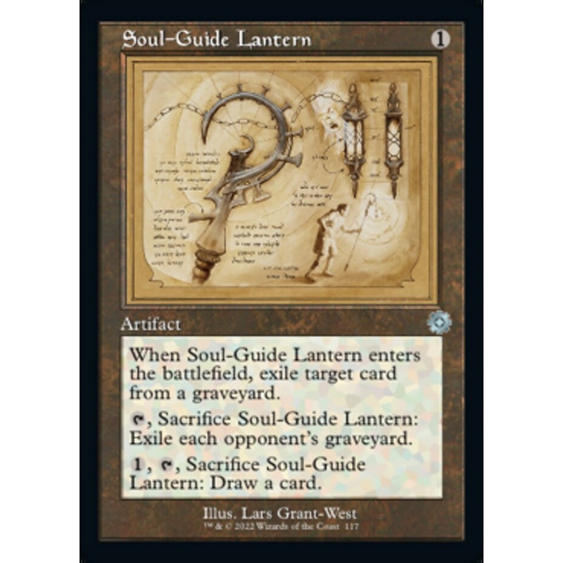 Soul-Guide Lantern (Retro Schematic) [The Brothers' War Retro Artifacts]