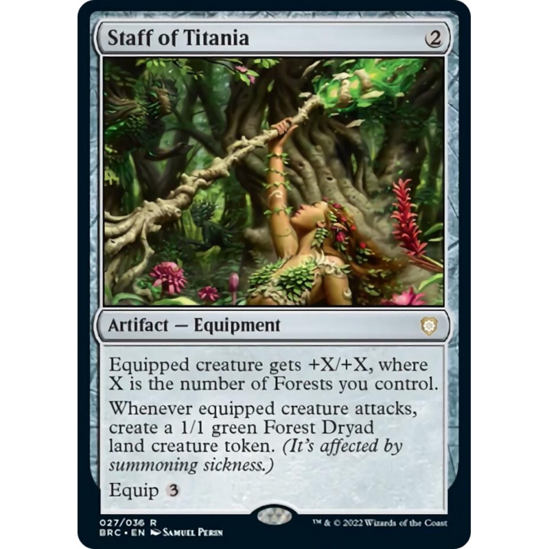 Staff of Titania [The Brothers' War Commander]