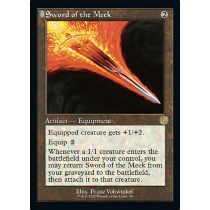 Sword of the Meek (Retro) [The Brothers' War Retro Artifacts]