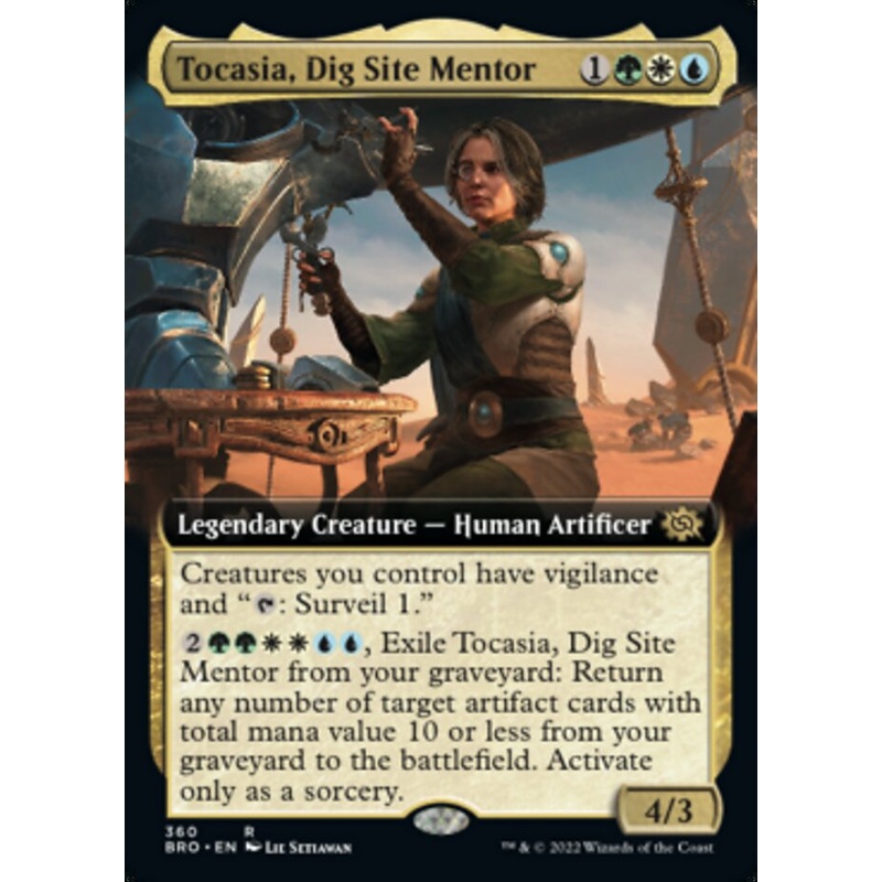 Tocasia, Dig Site Mentor (Extended Art) [The Brothers' War]
