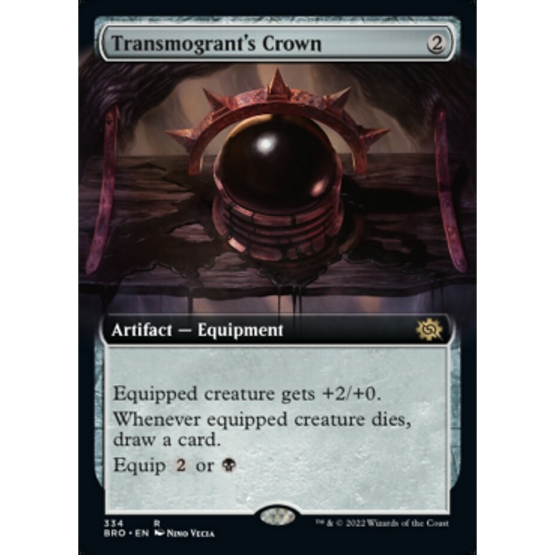 Transmogrant's Crown (Extended Art) [The Brothers' War]