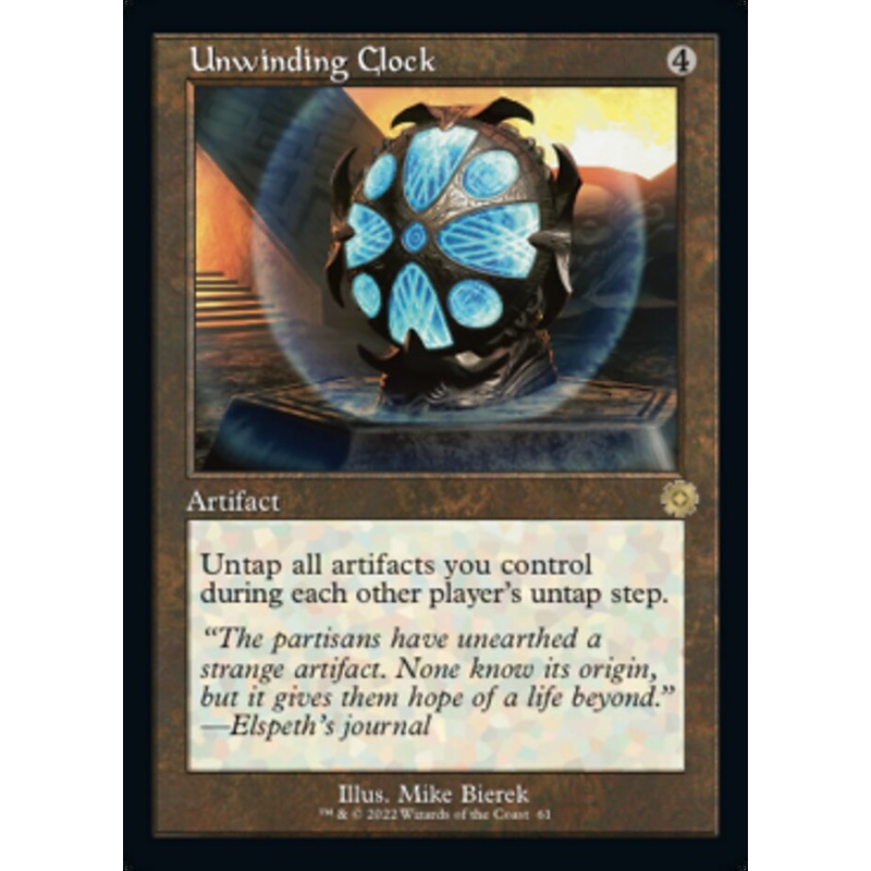 Unwinding Clock (Retro) [The Brothers' War Retro Artifacts]