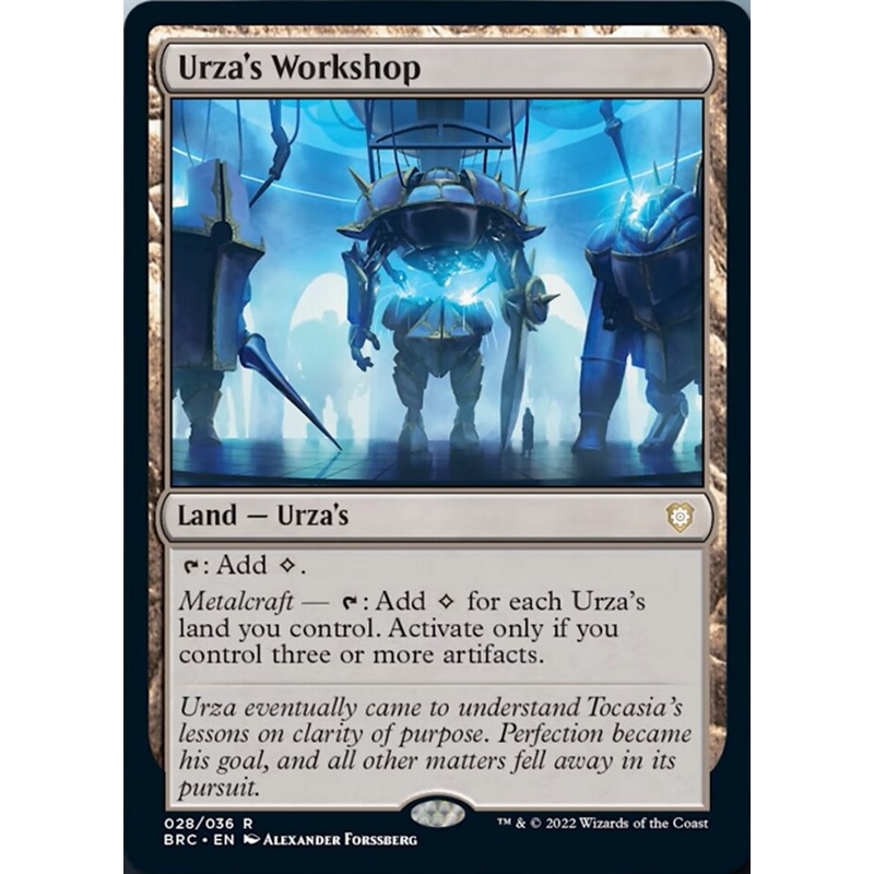 Urza's Workshop [The Brothers' War Commander]