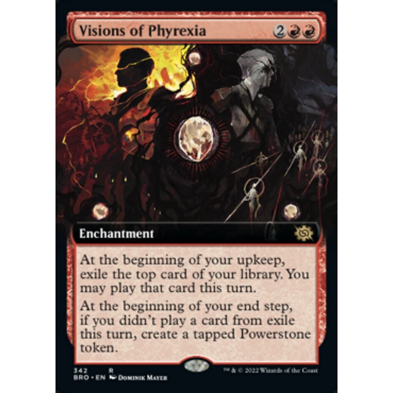 Visions of Phyrexia (Extended Art) [The Brothers' War]