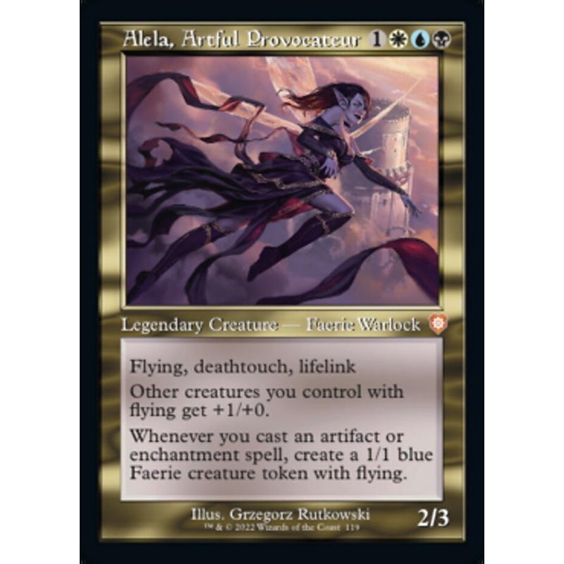 Alela, Artful Provocateur (Retro) [The Brothers' War Commander]