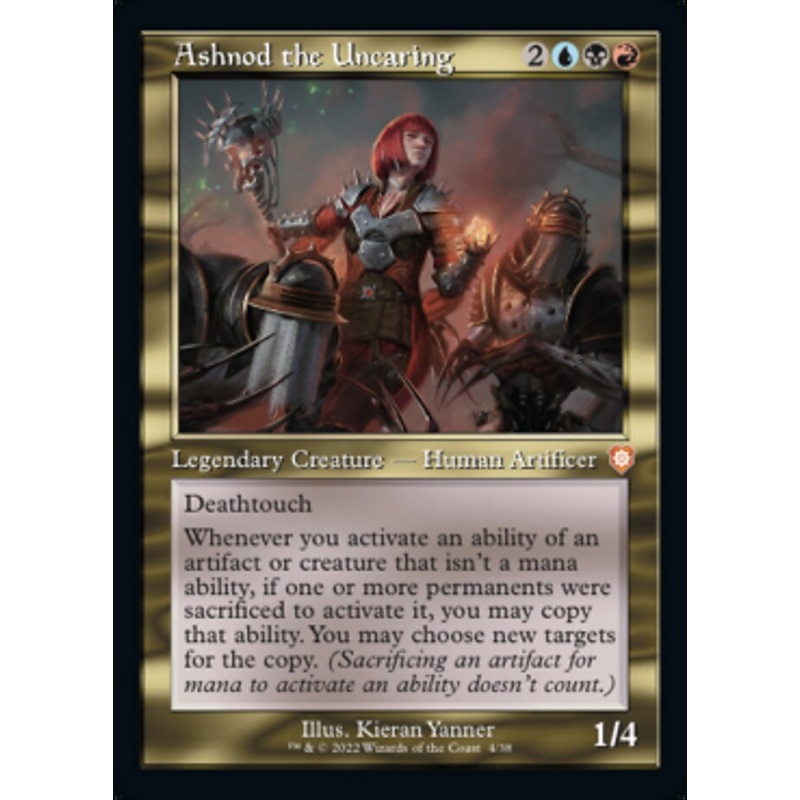 Ashnod the Uncaring (Retro) [The Brothers' War Commander]